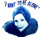 greta garbo i want to be alone movie star vintage t-shirt iron-on heat transfer