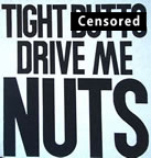 tight butts drive me nuts Unused Original Vintage T-Shirt Iron-On Heat Transfer