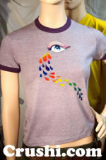 eye crying glitter vintage t-shirt iron-on vintage t-shirts iron-ons