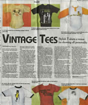 Vintage T-Shirts :: Vintage T-Shirt Iron-Ons