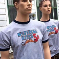 Crushi.com Mustache Rides 5 cents T-Shirt