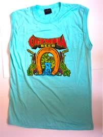 olympia beer original 1970's vintage t-shirt